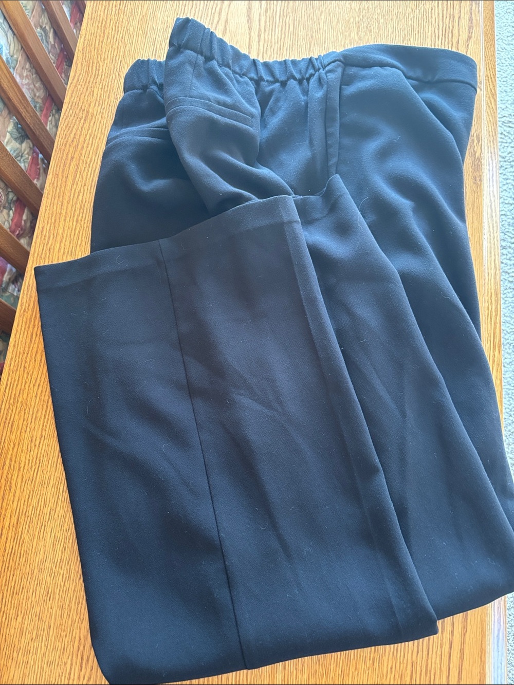 Old Navy Women's Black Pull-On Trousers